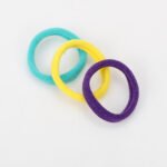 Colored Elastic Hair Tie - Image 3