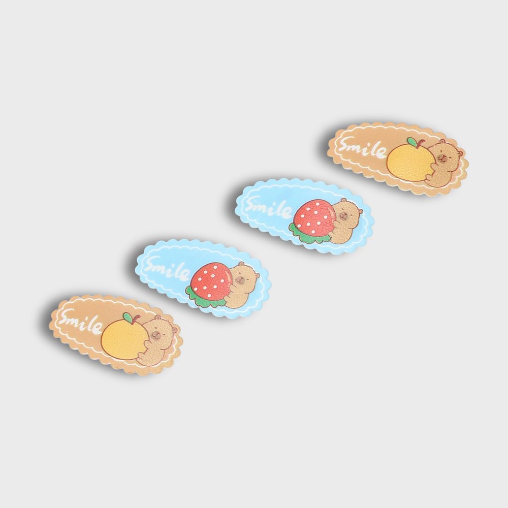 ha-10-8-f-31_2 Butterfly Hair Clip - Image 1