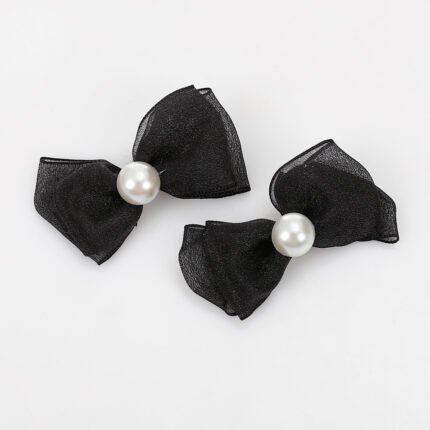 Beaded Bow Hair Clip2