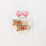 ⁦Teddy Bear Claw Clip⁩ - الصورة ⁦4⁩
