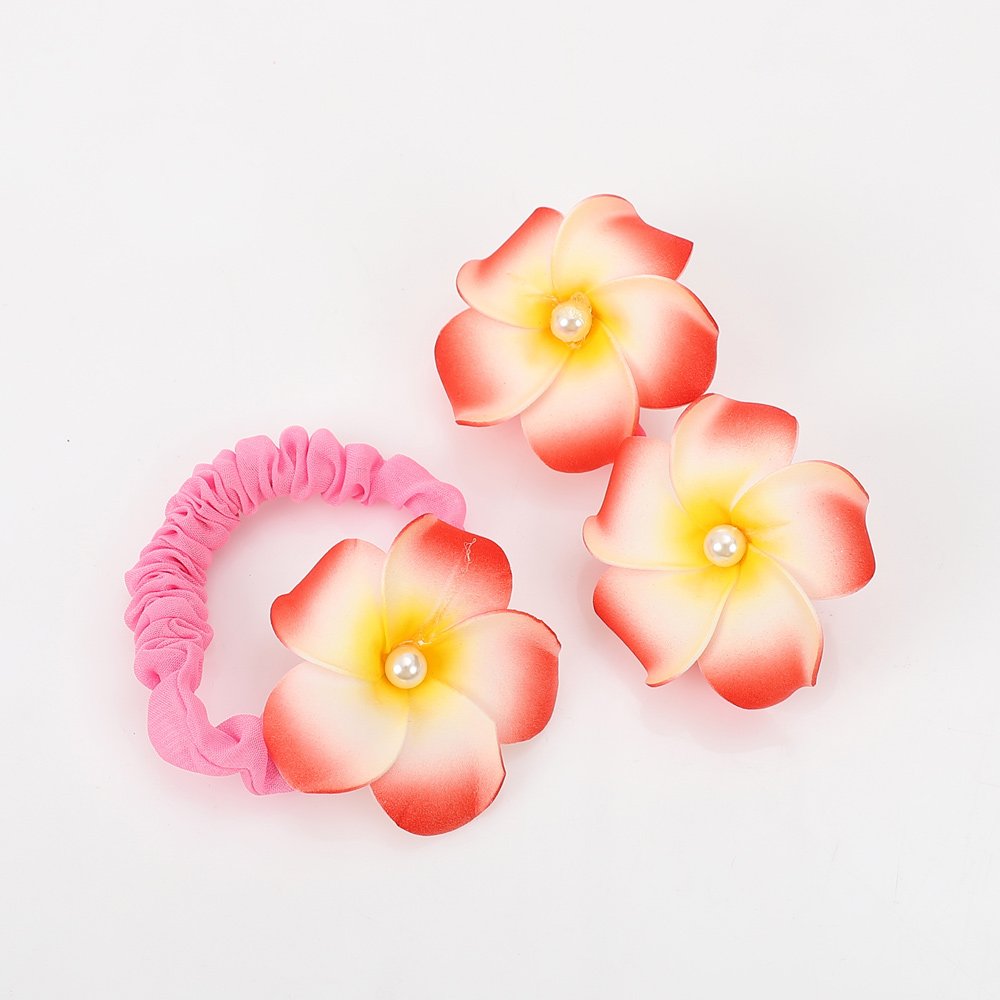 ha-10-8-f-6_2 Flower Hair Clip - Image 1